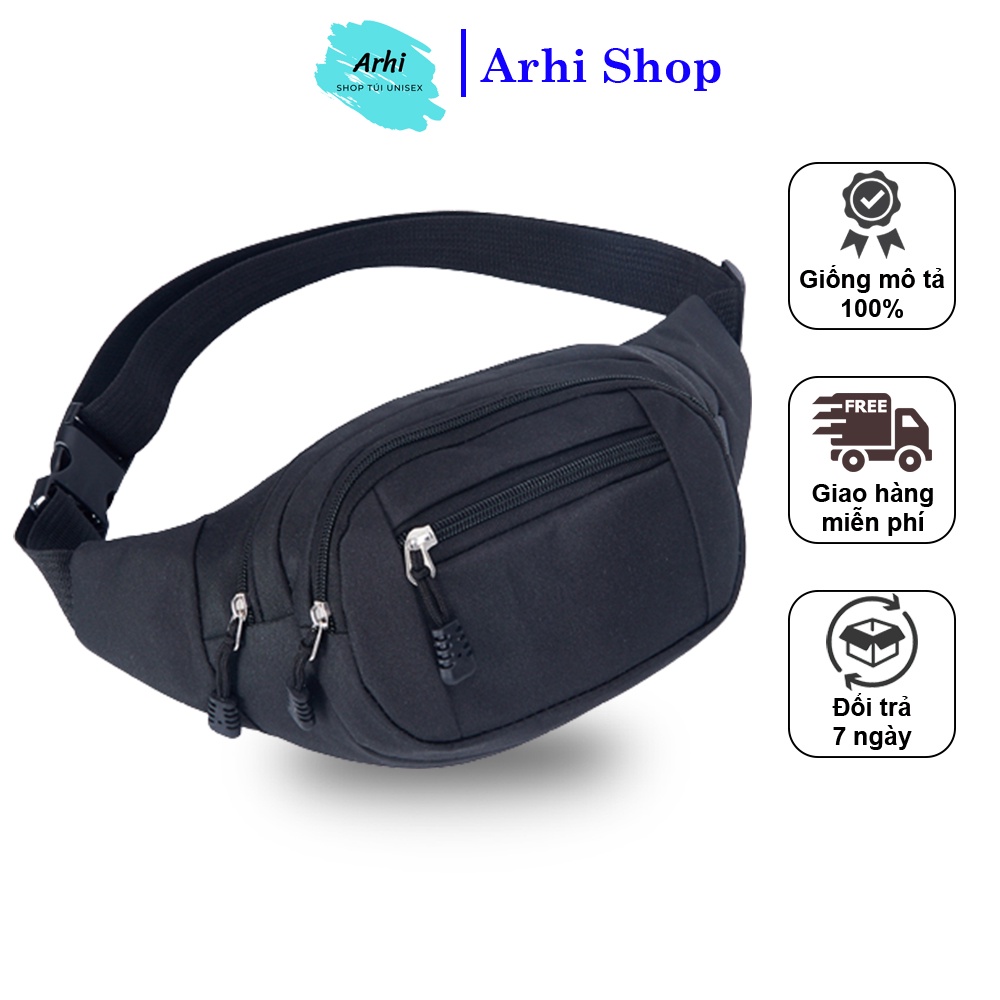 Túi Đeo Chéo Túi Bao Tử Nam Nữ Nhiều Ngăn Đa Năng Quality