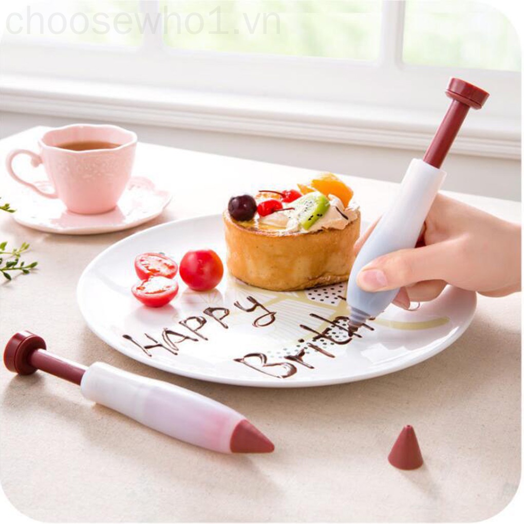 Bút vẽ trang trí cà phê bằng Silicone DIY
