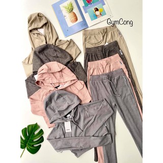 Set quần áo tập Gym cao cấp thể thao nữ GymShark Slounge