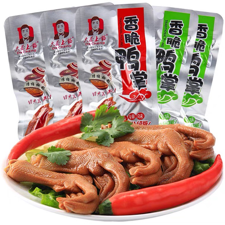 Chân vịt cay dacheng thùng 8 bịch x 30 cái