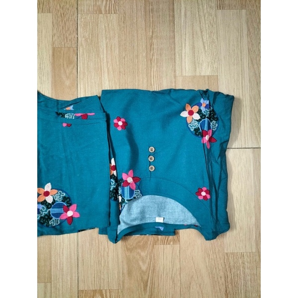 (HÀNG SẴN) Bộ Đồ Mặc Nhà Cotton Lụa Mềm Mát Cho Bà Cho Mẹ AB14 - Hàng Quảng Châu Cao Cấp