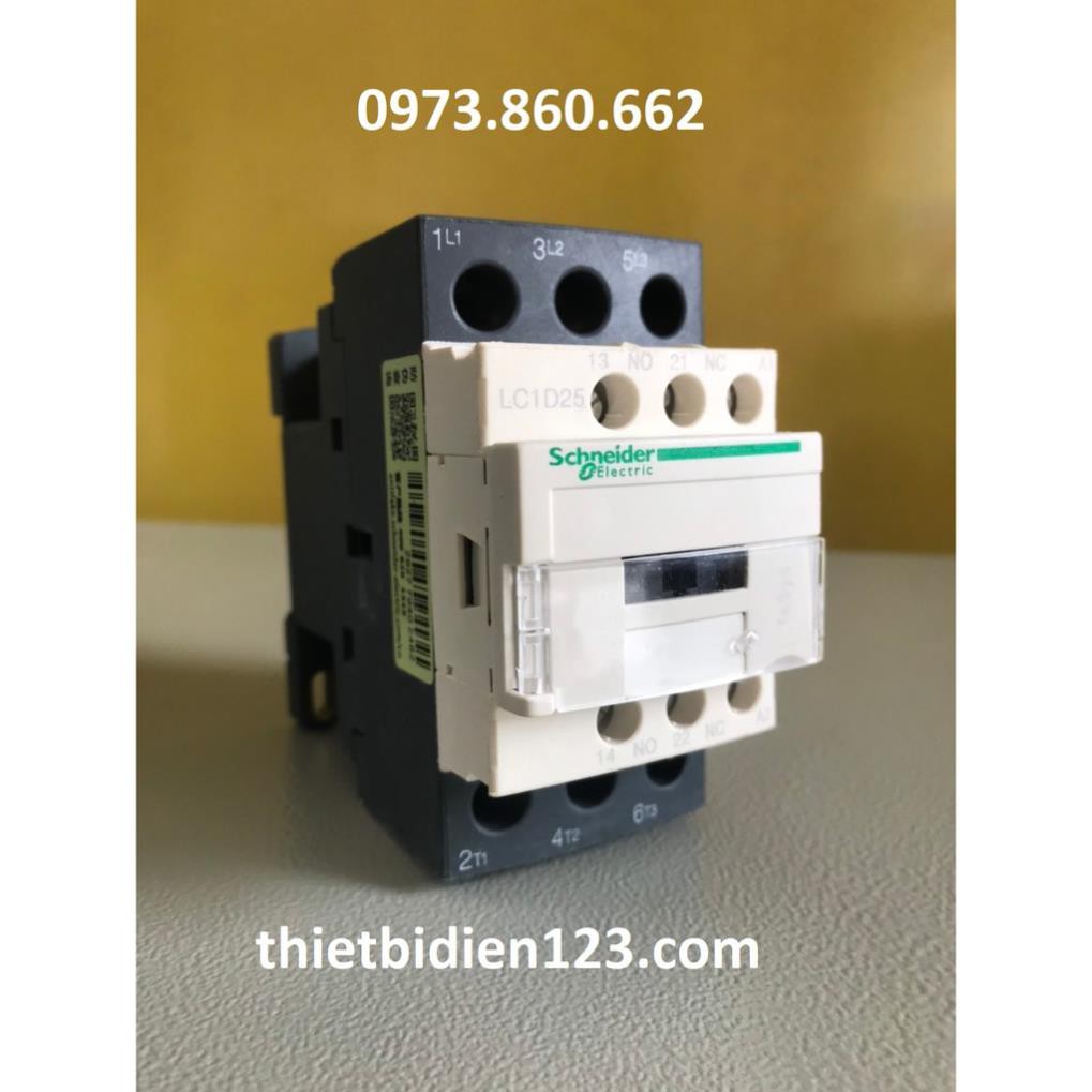Khởi động từ Contactor Schneider LC1D..M7 220VAC 12A-40A -TBĐ
