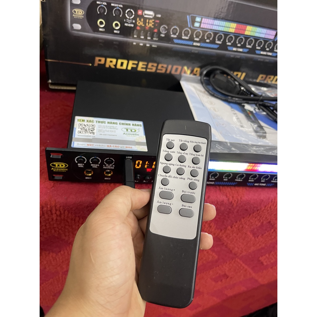 Vang Cơ TD Acoustic K30, vang cơ chống hú 2022