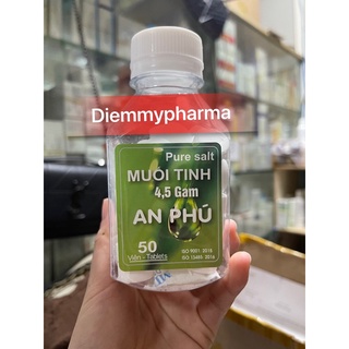 Muối tinh 4,5g an phú 50 viên