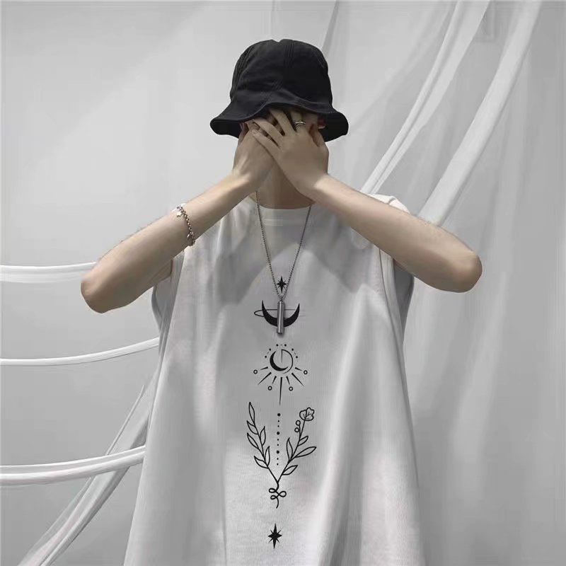 Áo thun ba lỗ phong cách thể thao thời trang năng động cho nam