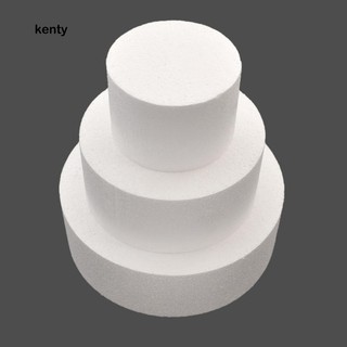 Miếng xốp hình trụ kích thước 4/6/8 inch dùng để luyện tập trang trí bánh kem