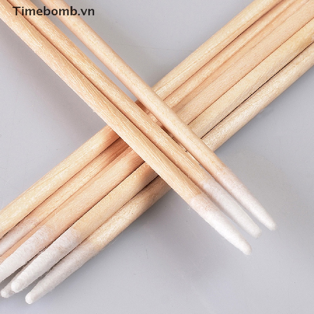 Tăm Bông Đầu Nhọn Nhỏ Làm Sạch Tai Nghe Tiện Lợi