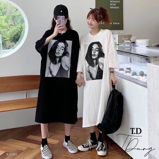 Đầm thun cô gái