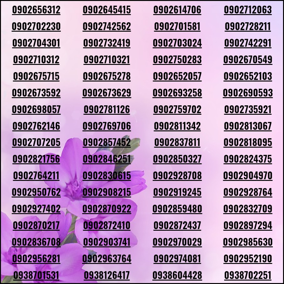 SIM 4G đẹp Mobifone TRÙM DATA | 10 số  FREE tháng đầu