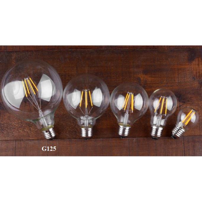 Dây đèn thả cổ điển Vintage bóng đèn tròn Edison G125 8W