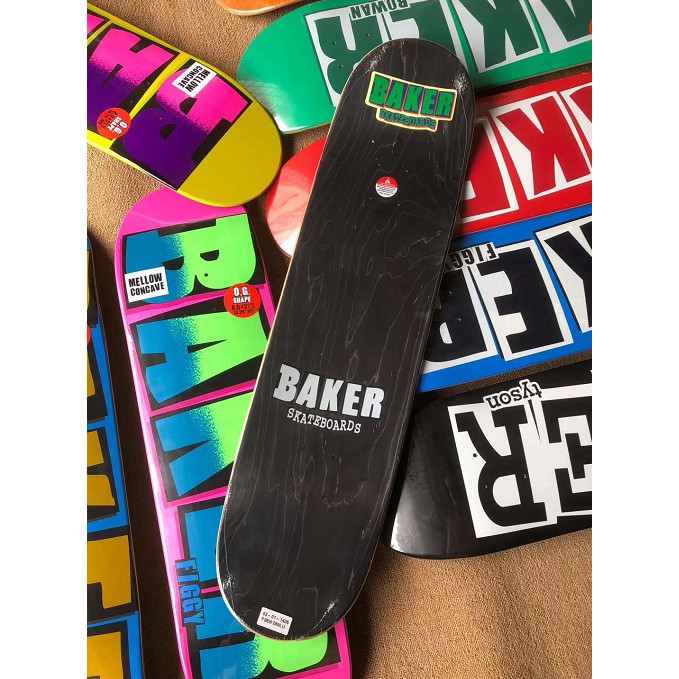 BAKER SKATEBOARD DECK PRO QUALITY DECK 7 LAYERS CANANDIAN MAPLES DECK SKATEBOARD 8 8.25 INCHVán Trượt 7 Lớp Chuyên Nghiệp