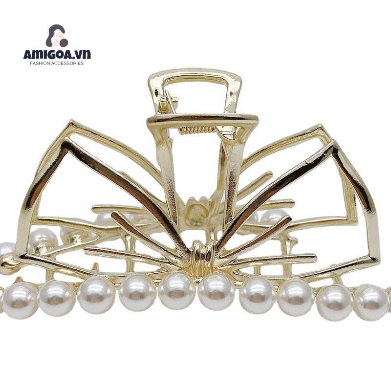 ✨✨Kẹp Tóc Hình Cá Mập Bằng Kim Loại Thanh Lịch Cho Nữ