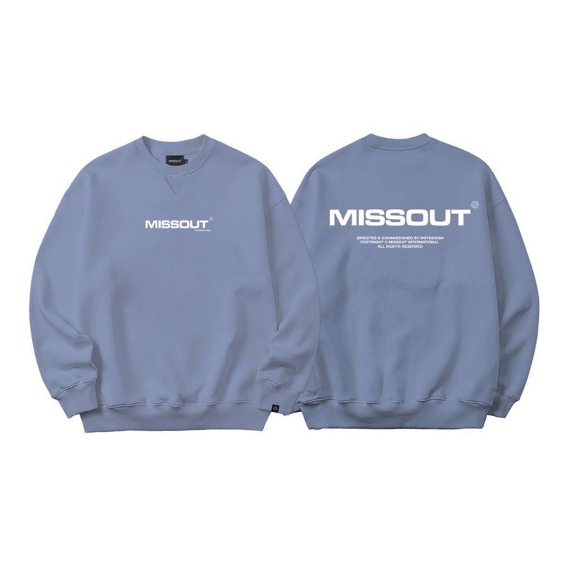 -  - ÁO NỈ SWEATER MISSOUT* - - mẫu hot 2022