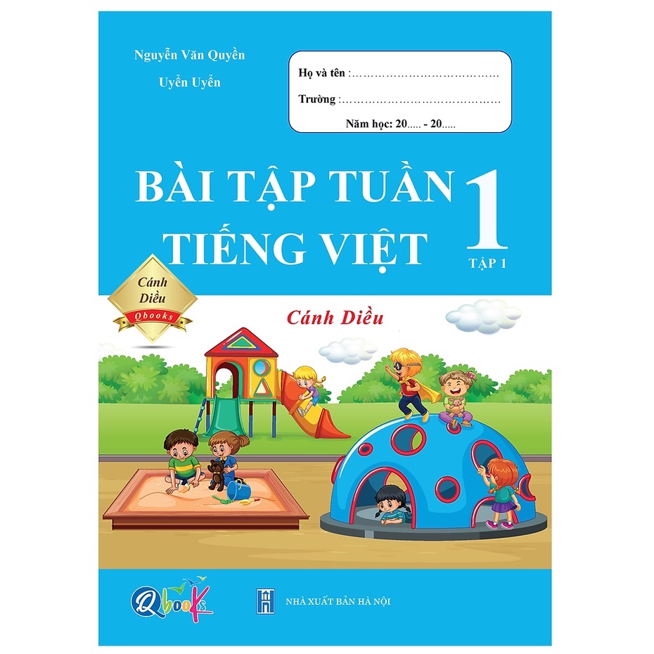 Sách - Set 4 Cuốn Bài Tập Tuần Toán Tiếng Việt 1 - Bộ Cánh Diều