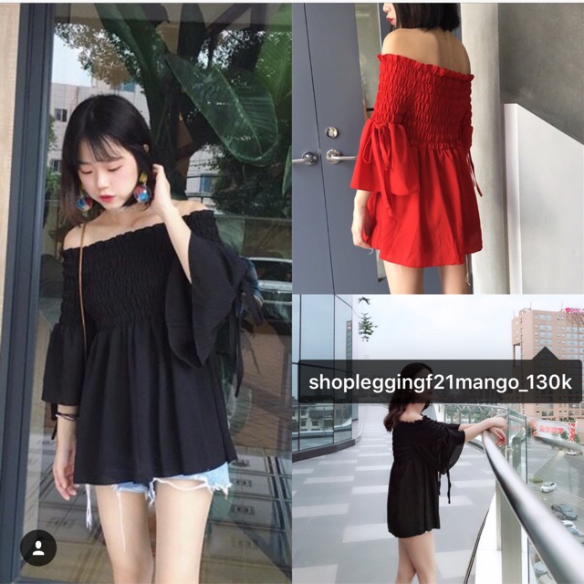 Áo trễ vai ulzzang