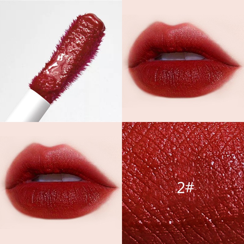 [Hàng mới về] Son kem lì hoa văn Trung Hoa lâu trôi chống dính cốc dưỡng ẩm môi