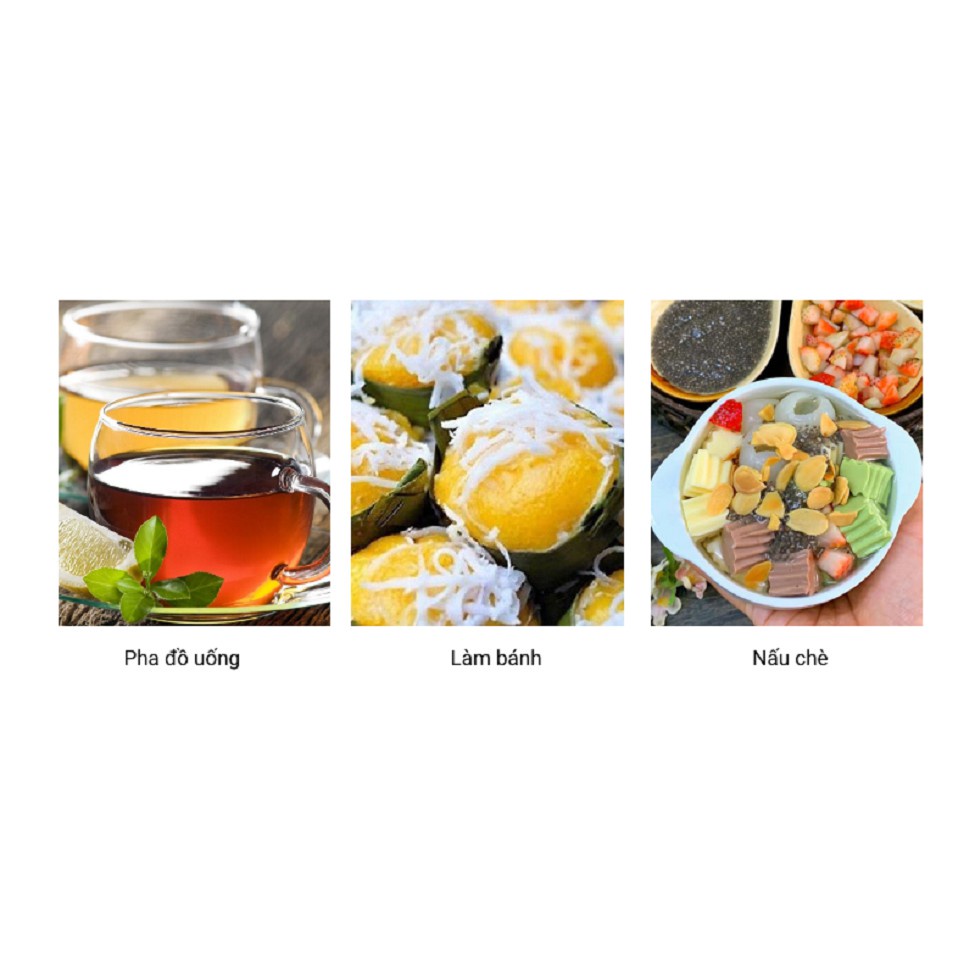 Đường Thốt Nốt Dạng Bột  Ba Xi Hộp 400g