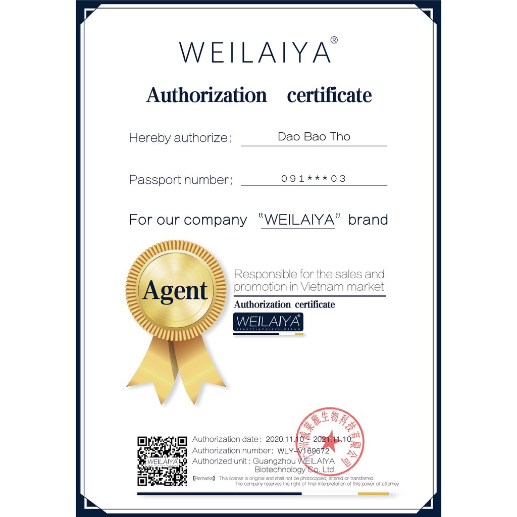 Sữa Dưỡng Thể Nước Hoa Weilaiya Body Lotion | BigBuy360 - bigbuy360.vn