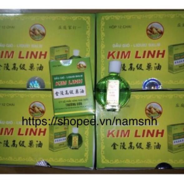 Dầu Gió Kim Linh Lọ 6ml