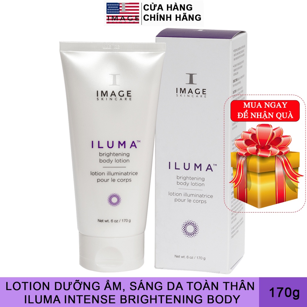 Lotion dưỡng ẩm làm sáng da toàn thân Image Skincare Iluma Intense Lightening Body Lotion 170g