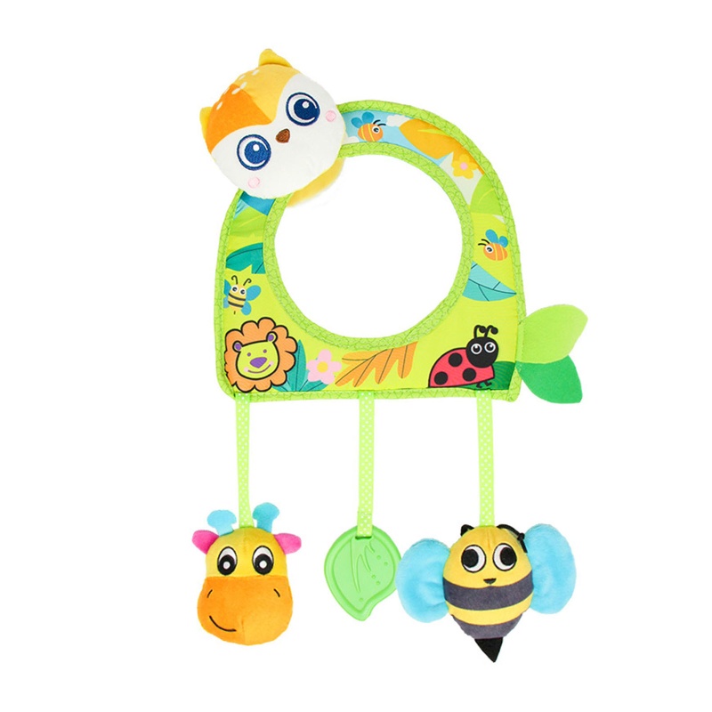 Gương Chiếu Hậu Tựa Đầu Gắn Ghế Ngồi Xe Hơi Tùy Chỉnh An Toàn Cho Bé