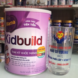 Sữa Kidbuild Mama 900g dành cho phụ nữ có thai và cho con bú , giúp ngăn ngừa thiếu máu và dị tật, mẹ khoẻ bé tăng cân