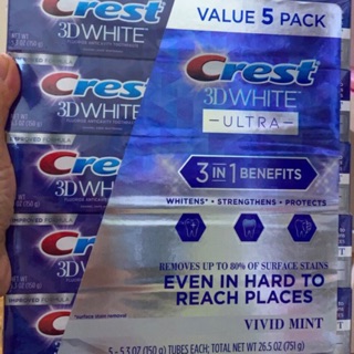 Kem đánh tăng Crest 3D White Advance Whitening