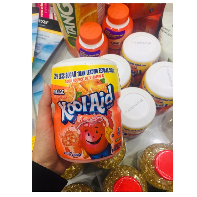 [CÓ SẴN] Bột cam kool AID của Mỹ cực tiện lợi, vừa uống khỏe Ng vừa tăng đề kháng qua mùa dịch bệnh