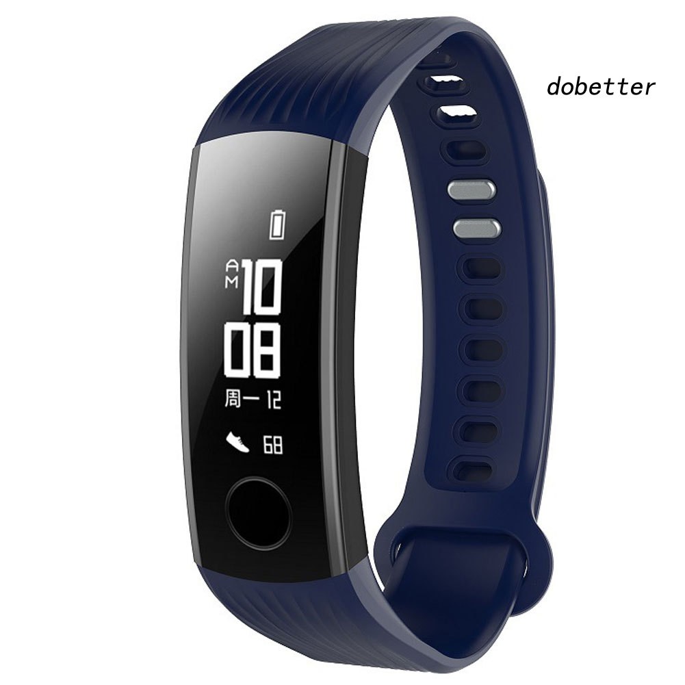 Dây Đeo Silicon Thay Thế Cho Đồng Hồ Thông Minh Huawei Honor Band 3