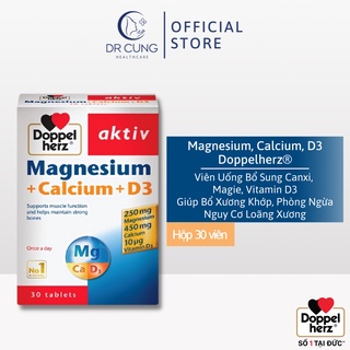 Bác Sĩ Cung Magnesium Calcium D3 - Bổ Sung Canxi, Magie, Vitamin D3