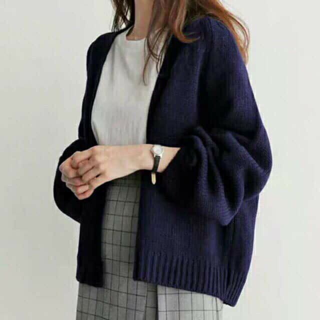 [Mã WAMST112 giảm 25k đơn 150k] [Hàng Sẵn]Áo len cardigan dày sang chảnh [ Quảng Châu ] [ Ảnh Thật ] | BigBuy360 - bigbuy360.vn