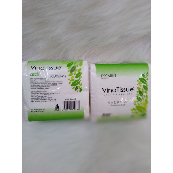 Khăn giấy lụa vinatissue 200 tờ
