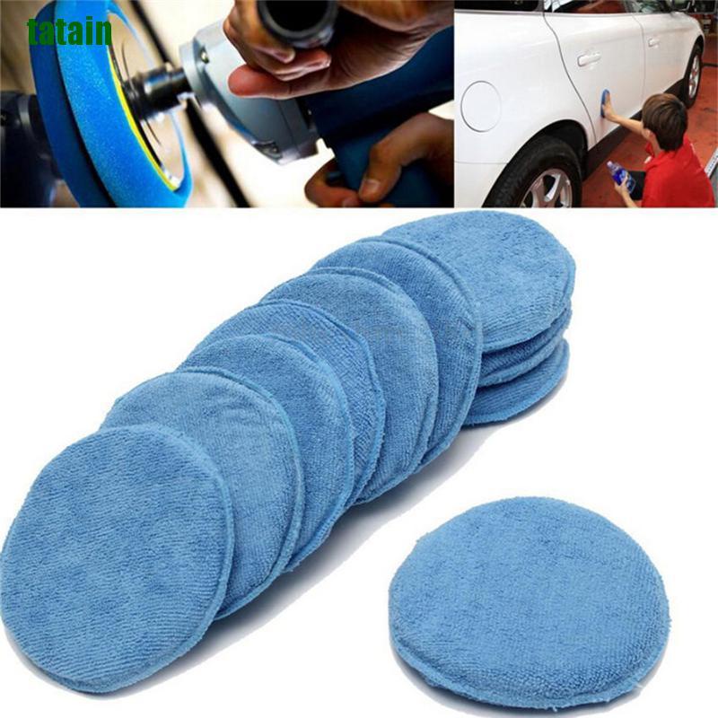 1 Miếng Mút Đánh Bóng Xe Hơi Bằng Sợi Micro