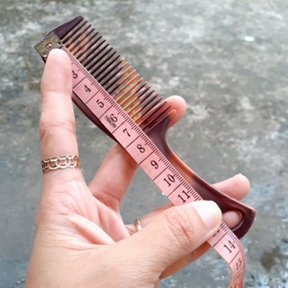 Combo 2 cái Lược chải tóc nhựa bỏ bóp 14cm (màu gỗ)