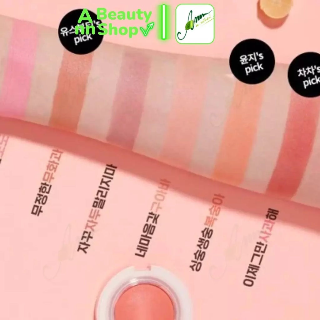 Má hồng dạng thạch A'PIEU JUICY PANG JELLY BLUSHER