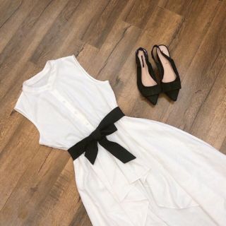 Váy liền chun eo vải dư cực đẹp