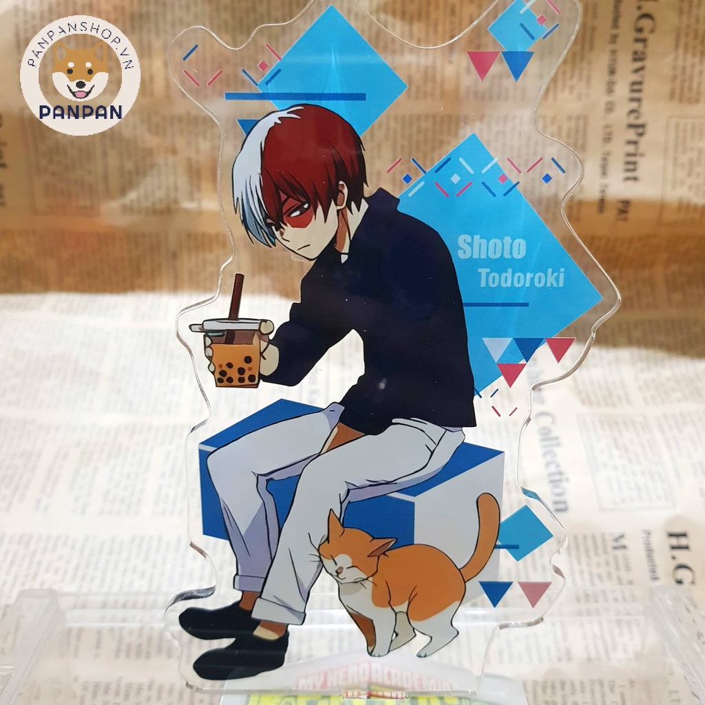 Mô Hình Standee Anime Học Viện Siêu Anh Hùng Đồ Thường ngày - My Hero Academia  Bakugo Izuku Shoto