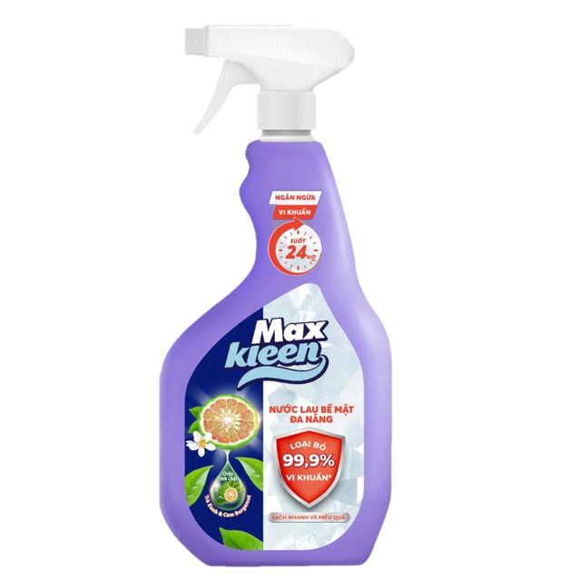 Nước Lau Bề Mặt Đa Năng MaxKleen 520ml