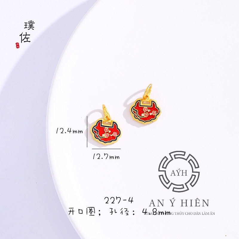 Charm Khóa hoa đào Sakura #C591 ( An Ý Hiên)