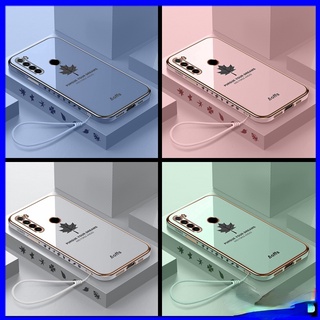 Ốp Điện Thoại Dẻo Mạ Màu Kèm Dây Đeo Cho Realme 5 Pro Realme5 5i 5s 6i