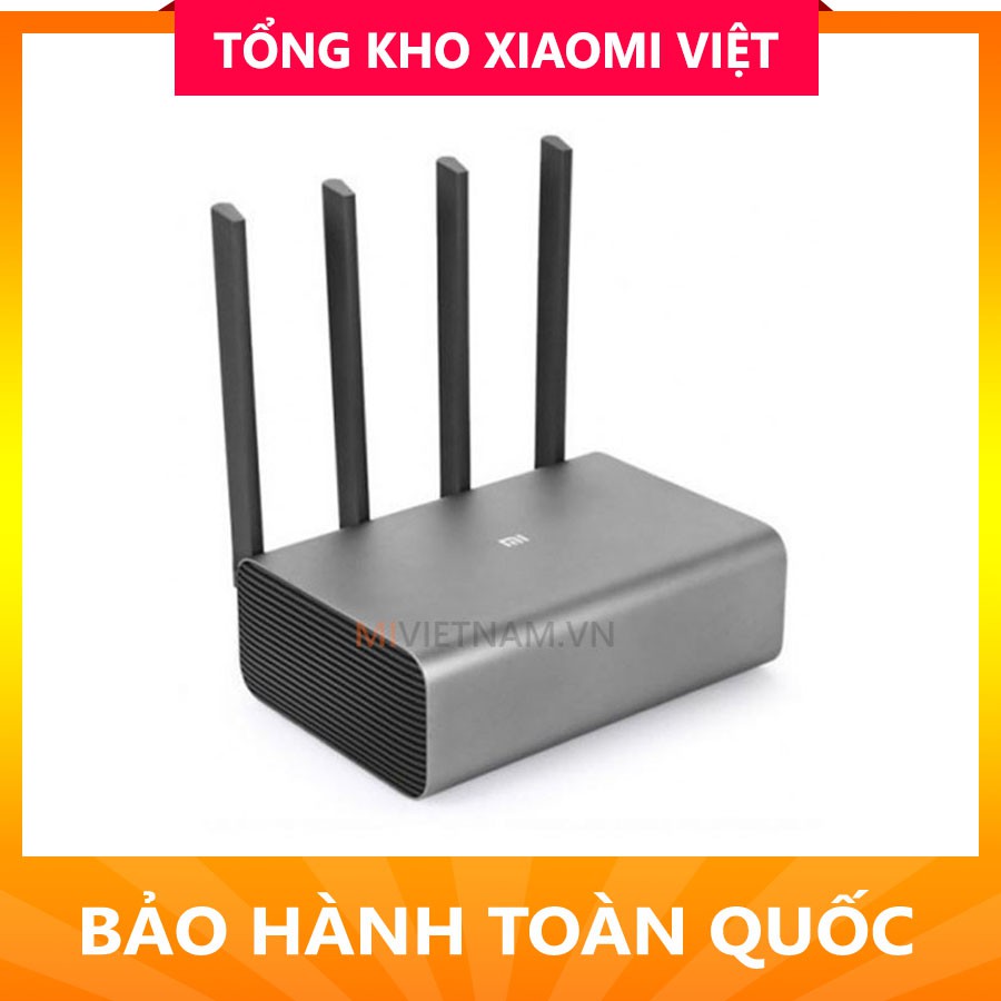 Bộ Phát Sóng Wifi Router Xiaomi WiFi 3 PRO AC2600 - 4 Râu, 2 Băng Tần 5Ghz và 2.4Ghz