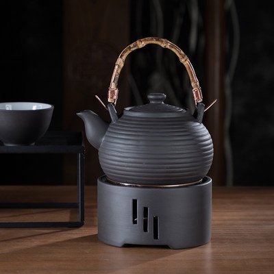 Nến Nhật Bản sưởi ấm cơ sở gốm sáp trà gia dụng ấm trà sưởi ấm Trà Công Phu trà đường Zero với ấm trà lò