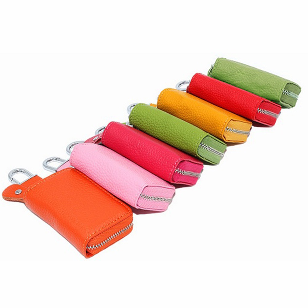 Móc khóa dạng ví khóa kéo xinh xắn