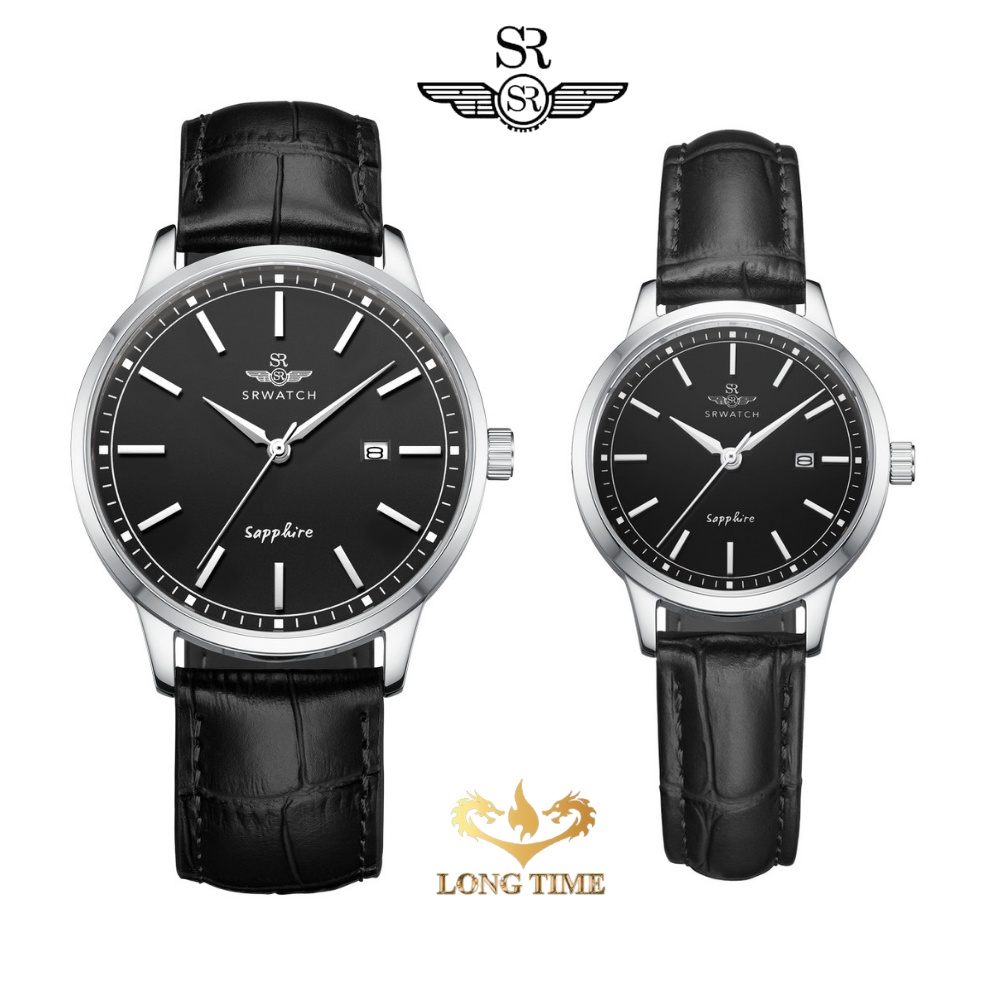 Đồng hồ đôi SRWATCH SG3008.4101CV và SL3008.4101CV , mặt kính sapphire thumbnail