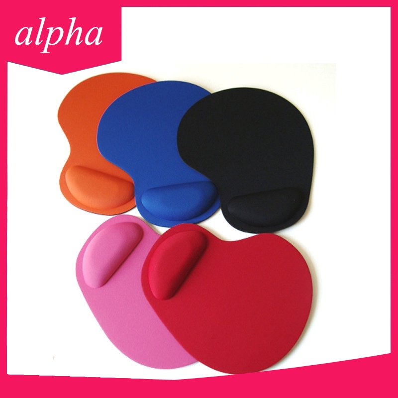 Wrist guard mouse pad Mouse pad with solid color wrist guard Universal mouse pad on computer desktop