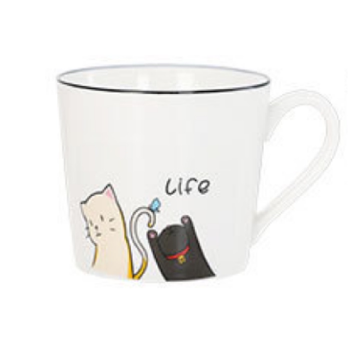 Cốc uống trà hình mèo kute