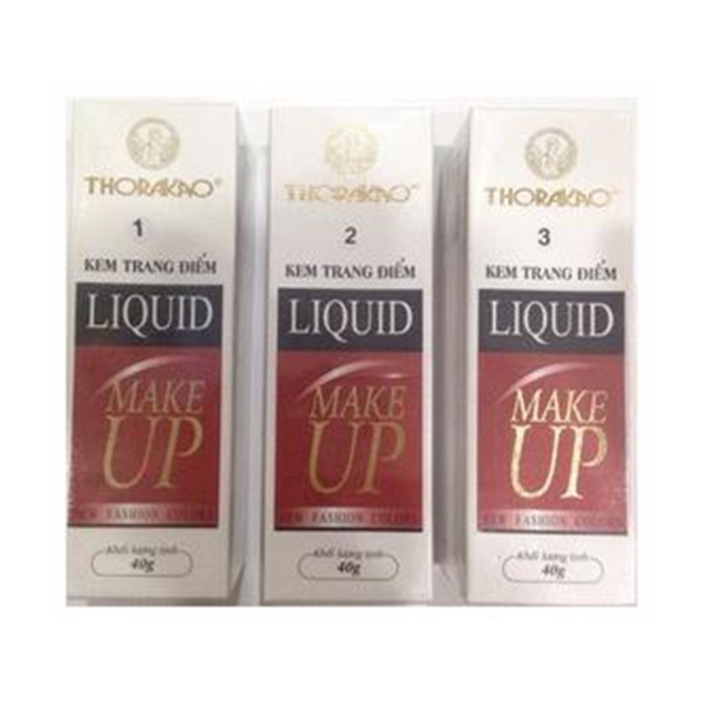 Kem Trang Điểm Thorakao Liquid 40g