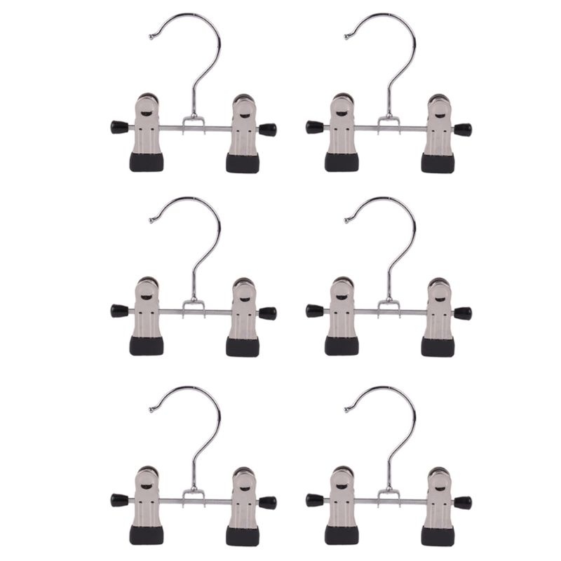 Bộ 6 Giá Đỡ Giày Bằng Thép Không Gỉ Có Thể Điều Chỉnh