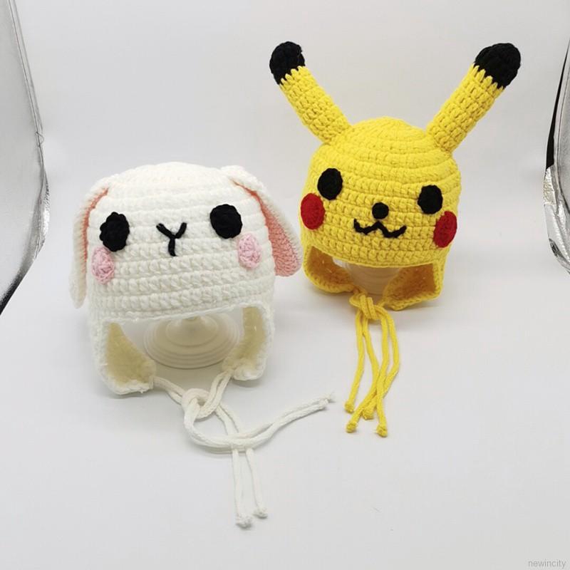 Nón len giữ ấm phong cách Hàn Quốc dễ thương dành cho các bé