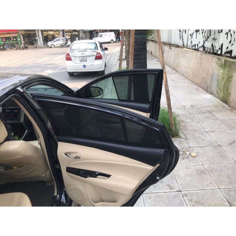 Rèm Che Nắng XeToyota Vios 2005-2008,2009-2013,2015-2018,2019-2021,Rèm Chắn Nắng Ô Tô,Chuẩn Khít Theo Xe-Bảo Hành 2 Năm